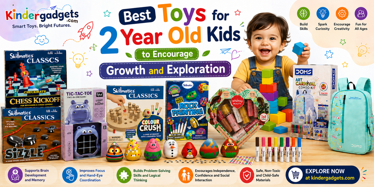 Best Toys for 2 Year Old Kids to Encourage Growth and Exploration