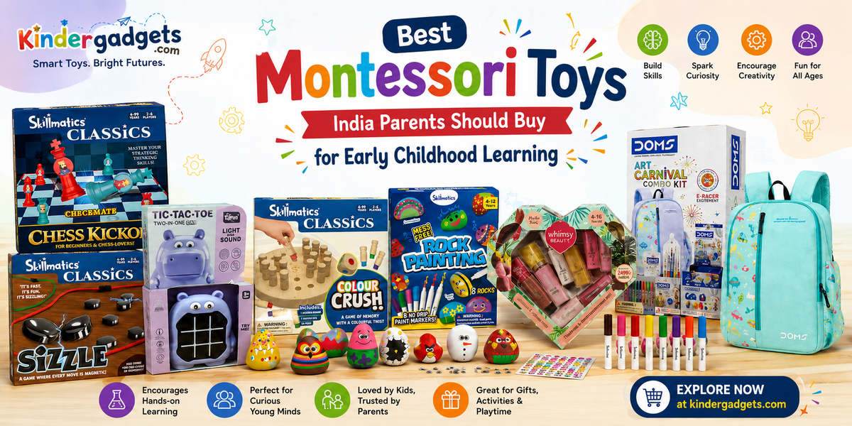 Best Montessori Toys India Parents Should Buy for Early Childhood Learning