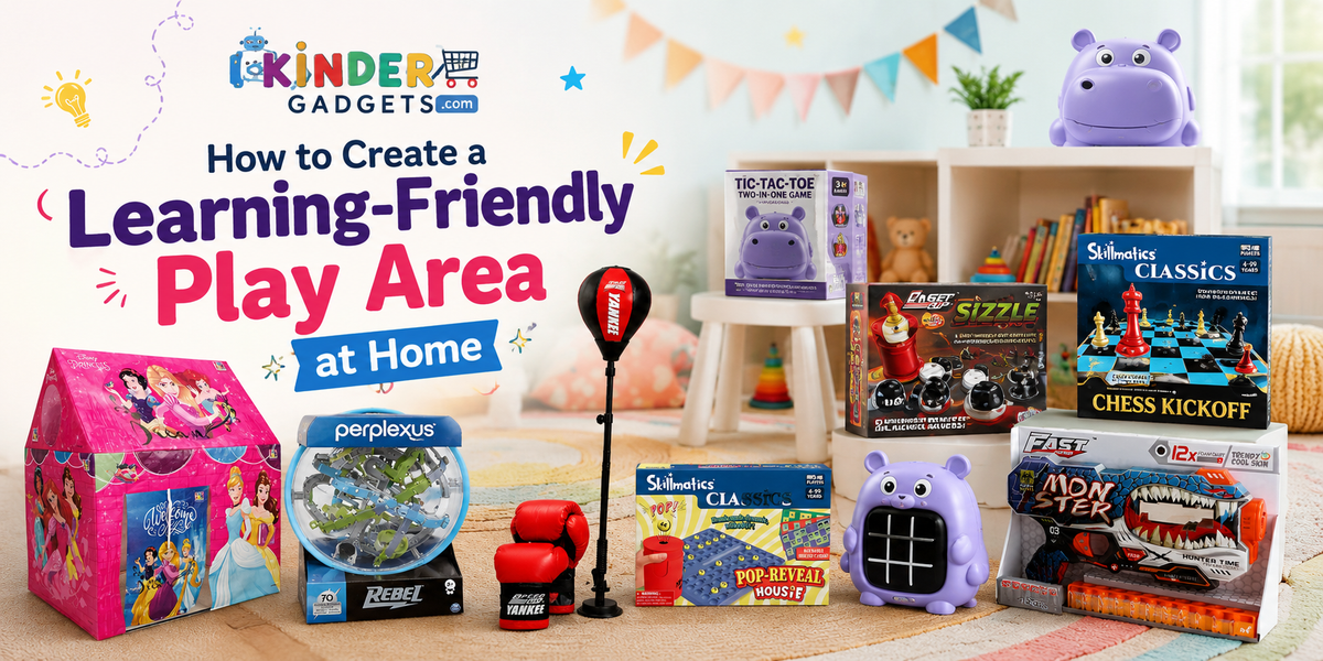 How to Create a Learning-Friendly Play Area at Home