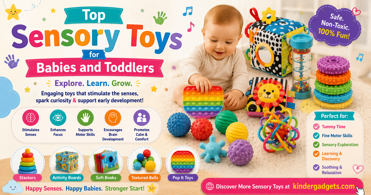Top Sensory Toys for Babies and Toddlers