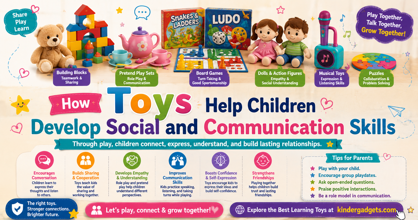 How Toys Help Children Develop Social and Communication Skills