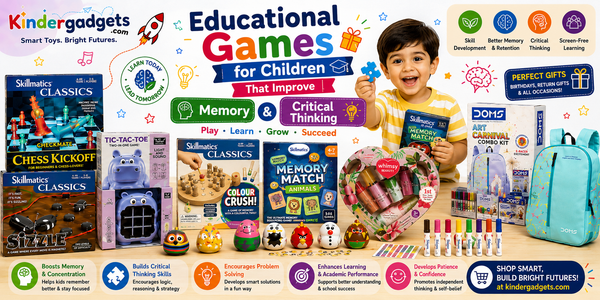 Educational Games for Children That Improve Memory and Critical Thinking