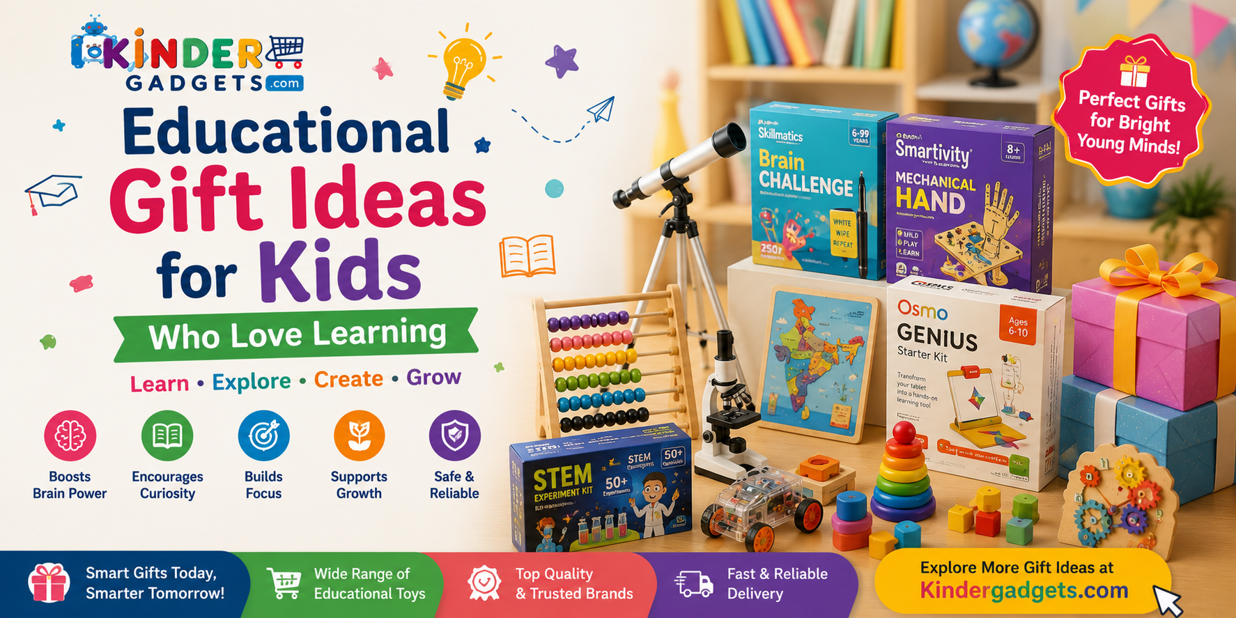 Educational Gift Ideas for Kids Who Love Learning