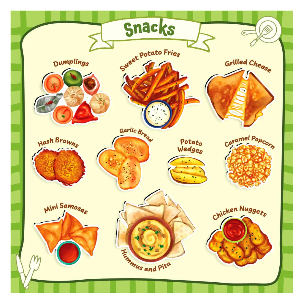 Mini Chef Play Food Set – 100 Pieces