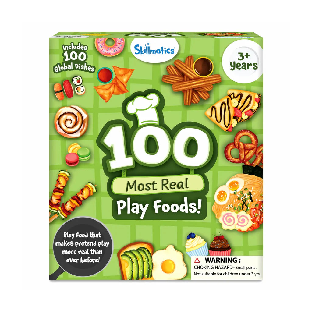 Mini Chef Play Food Set – 100 Pieces