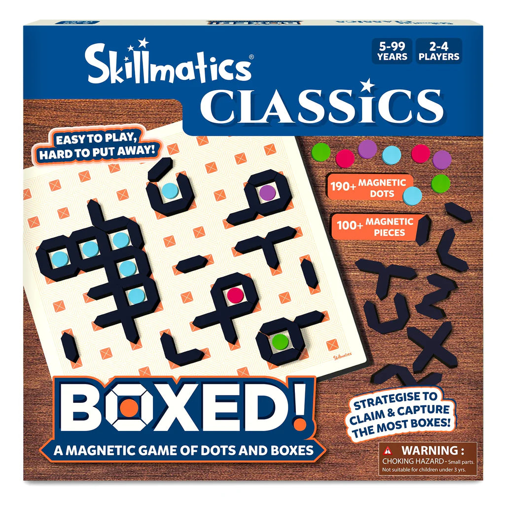 Boxed: A Magnetic Game of Dots & Boxes