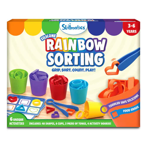 Silicone Rainbow Sorting