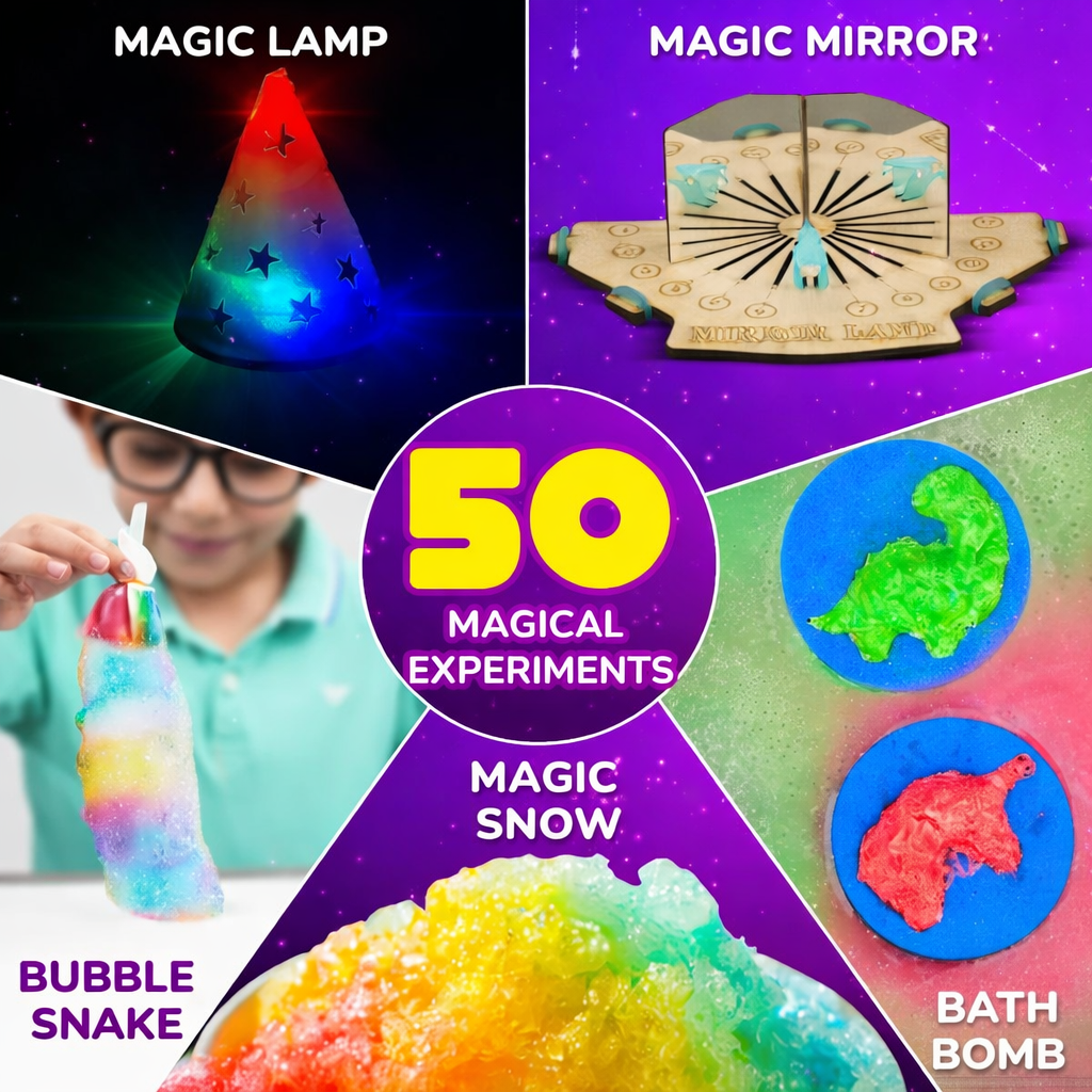 Magic Science Kit – 50 Magical Experiments for Kids