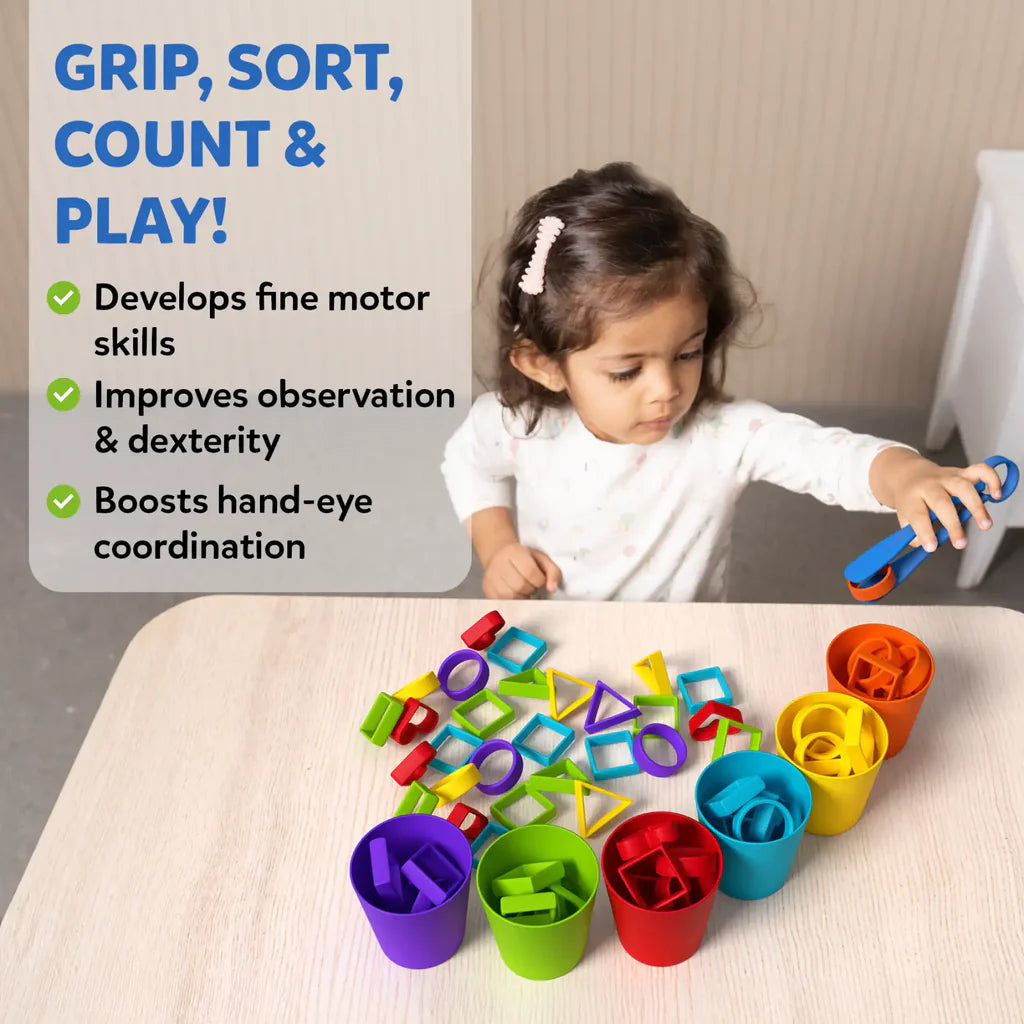 Silicone Rainbow Sorting