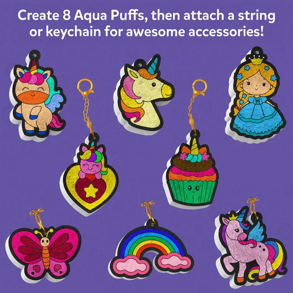 Aqua Puffs - Princesses and Unicorns