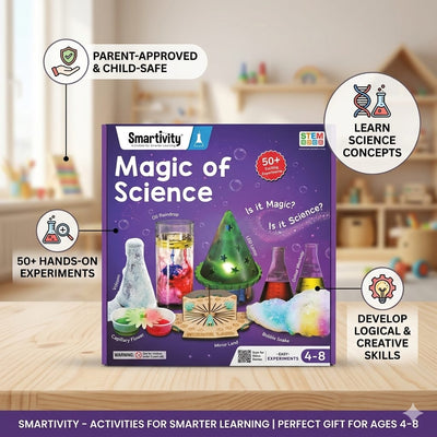 Magic Science Kit – 50 Magical Experiments for Kids
