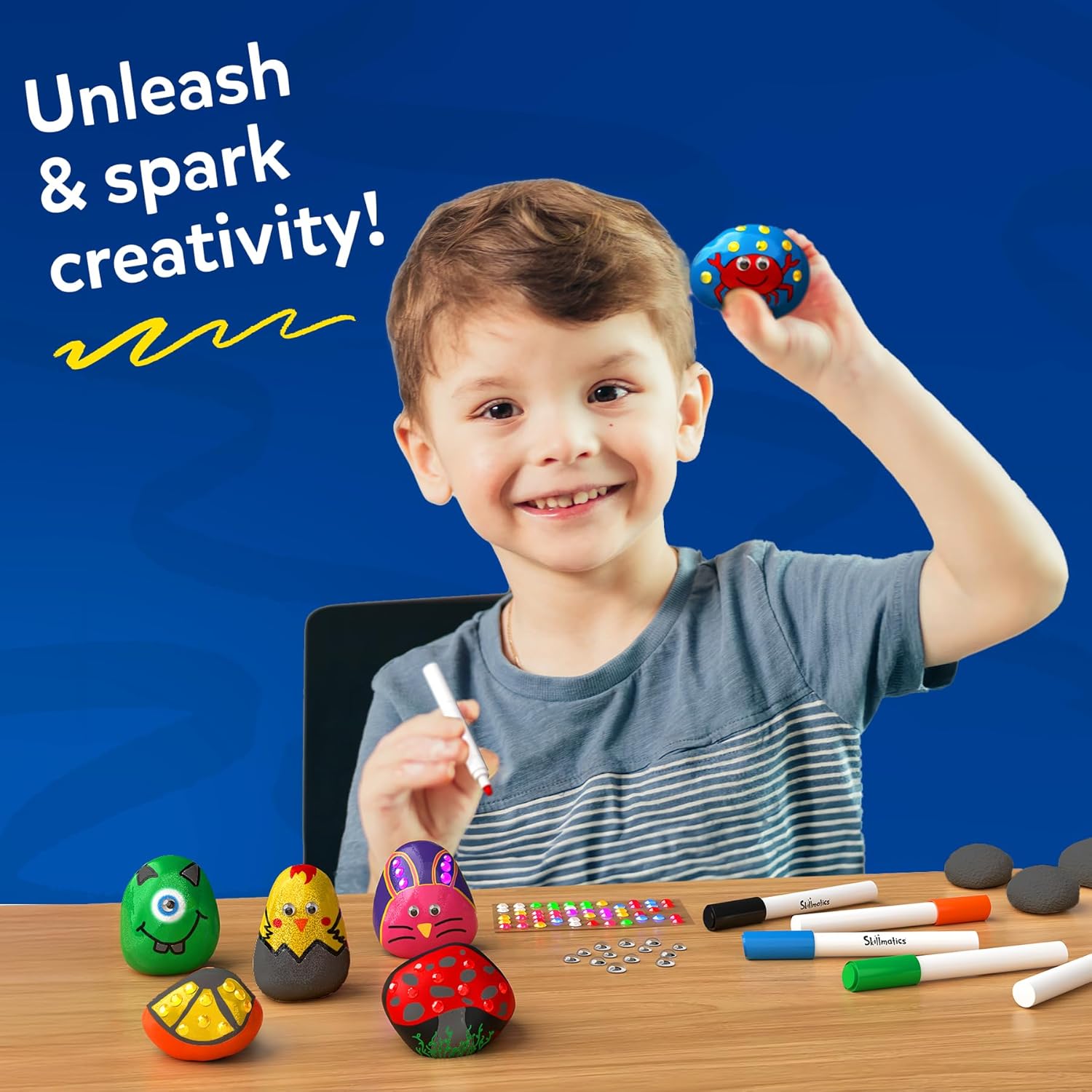 Mess-Free Rock Painting Kit