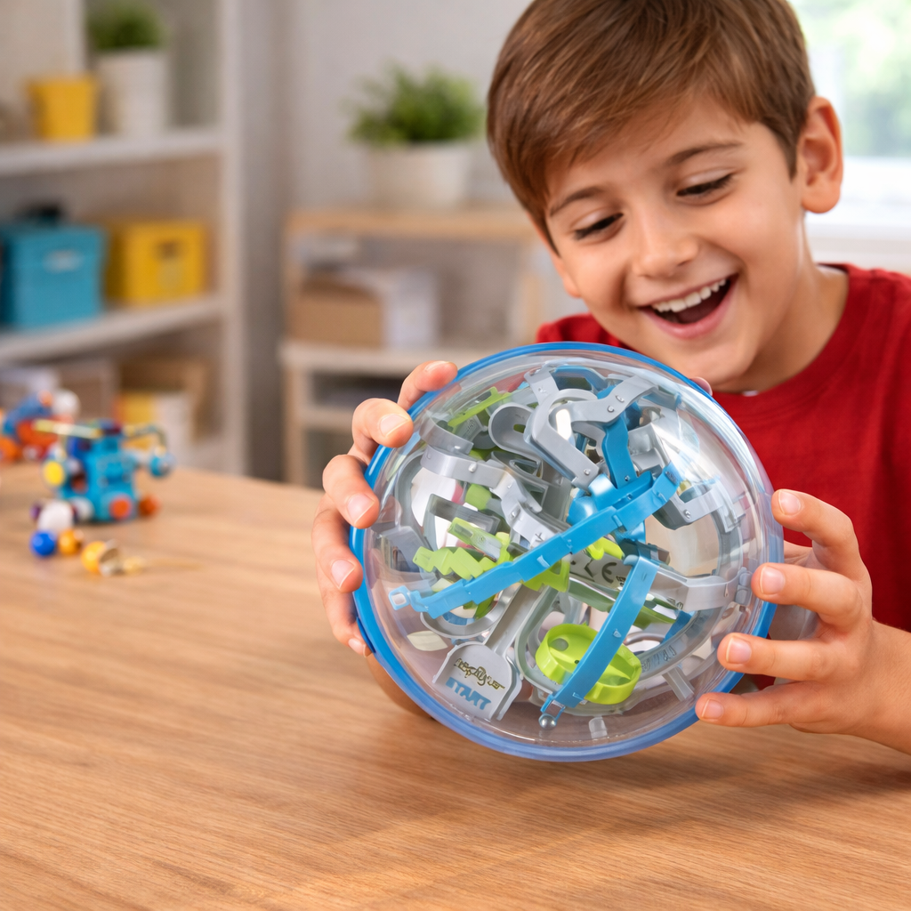Perplexus Rebel 3D Maze Ball – Beginner to Intermediate Brain Teaser Puzzle