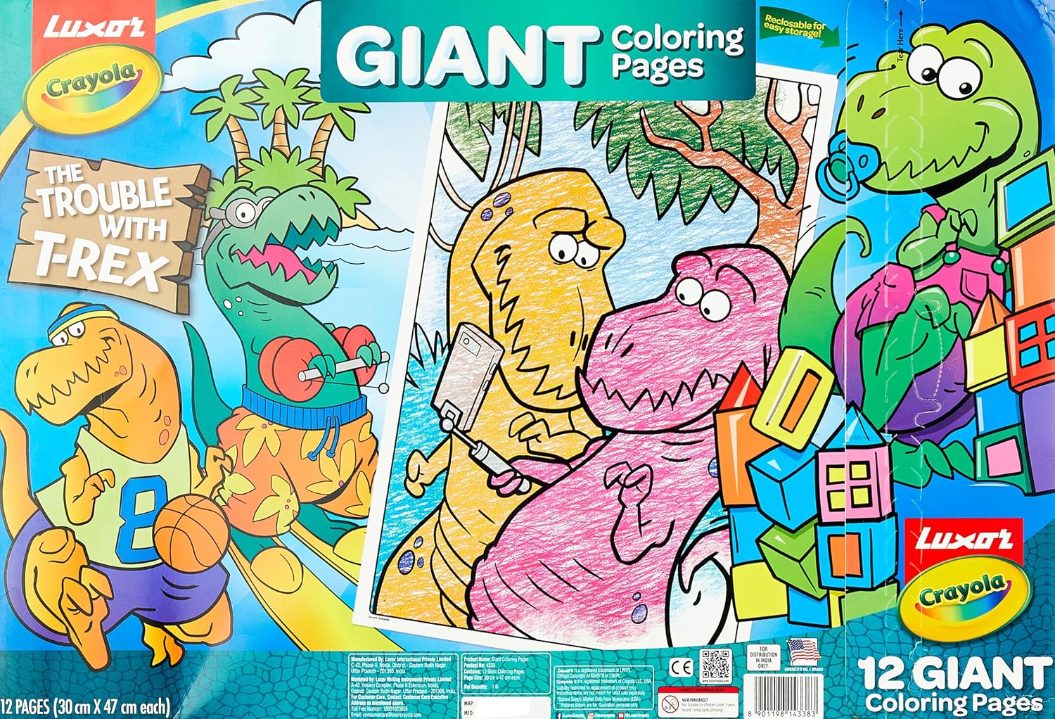 Dinosaur Coloring Book