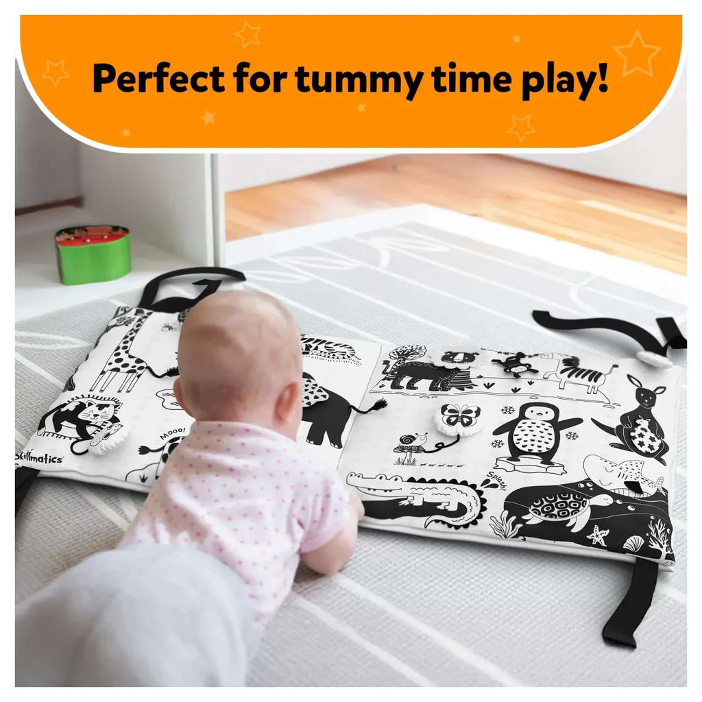 High Contrast Sensory Cloth Mat