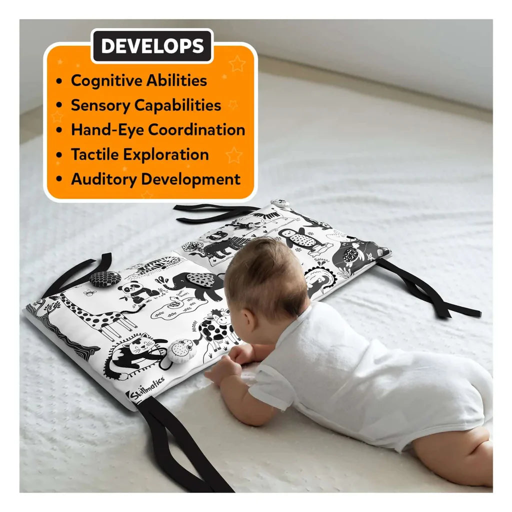 High Contrast Sensory Cloth Mat