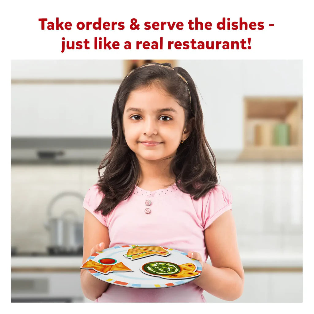 Magnetic Restaurant Play Set