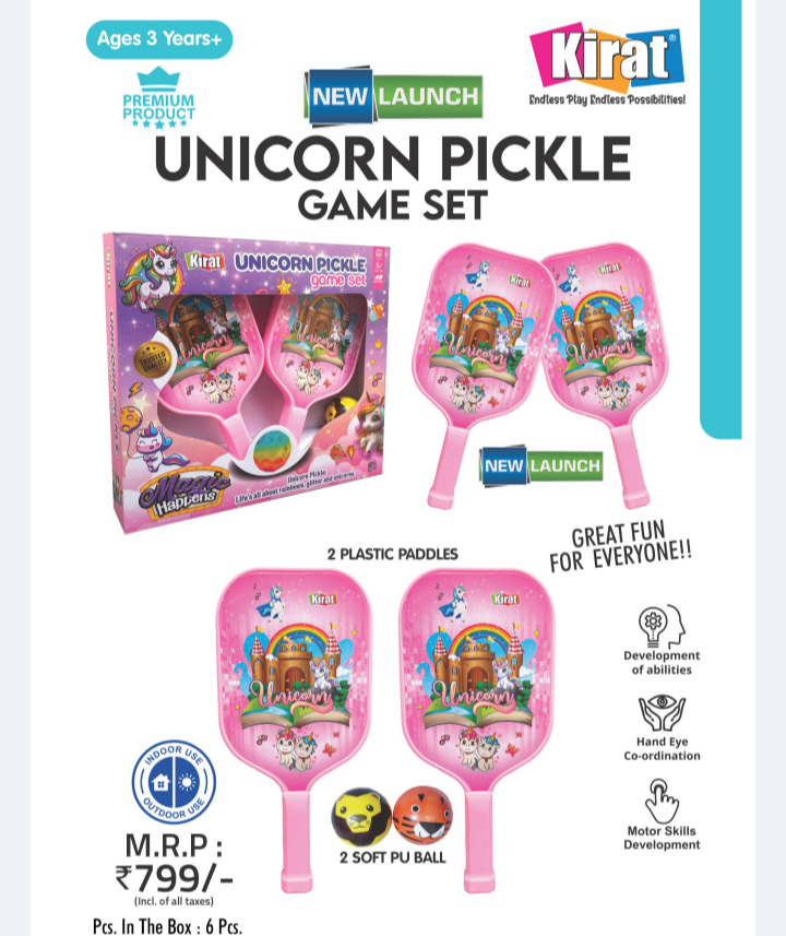 Unicorn Pickle Game Set