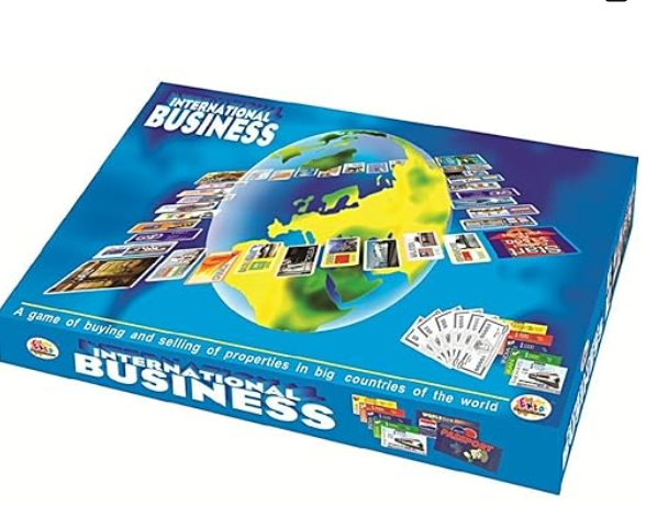 EKTA International Business Board Game for Family, Kid, Multicolor