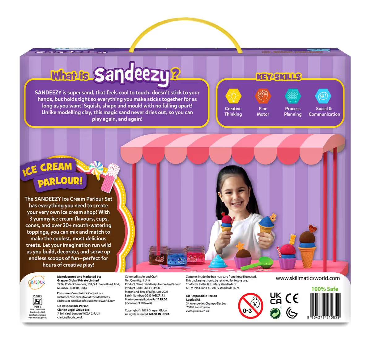 Sandeezy: Delicious Desserts | Sensory Toy & Pretend Play Set