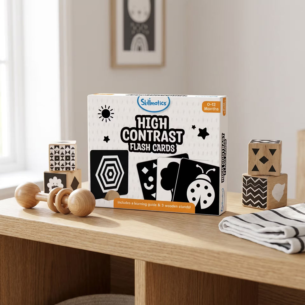 High Contrast Flash Cards for Infants