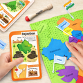 Mapology India Puzzle with Flags & Flashcards – Educational Learning Kit