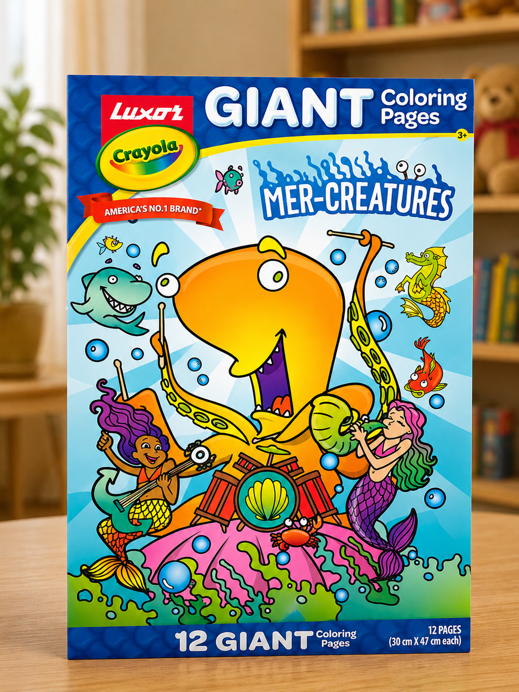 Mer Creatures Coloring Book