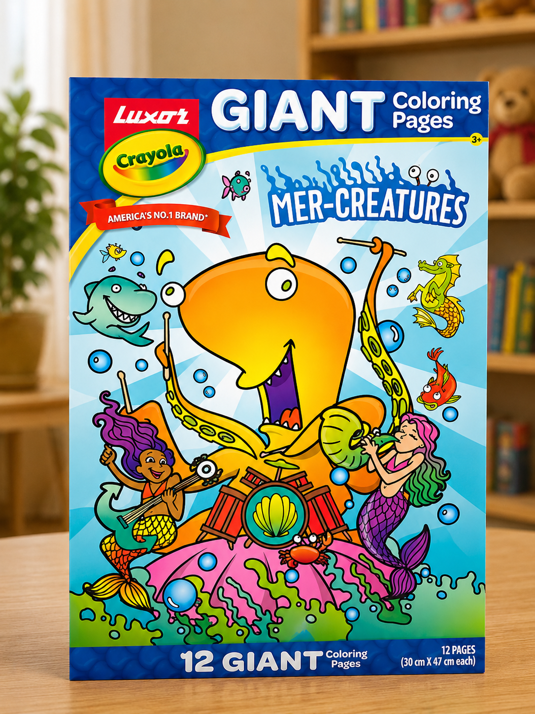 Mer Creatures Coloring Book